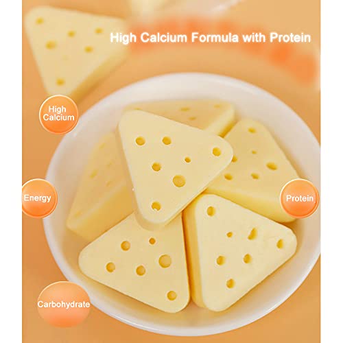 New Hamster Triangle Cheese Teething Treats | Freeze-dried Cheese
