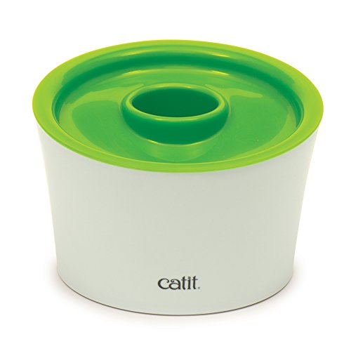 New Catit Flower Fountain and Catit Multi Feeder Bundle