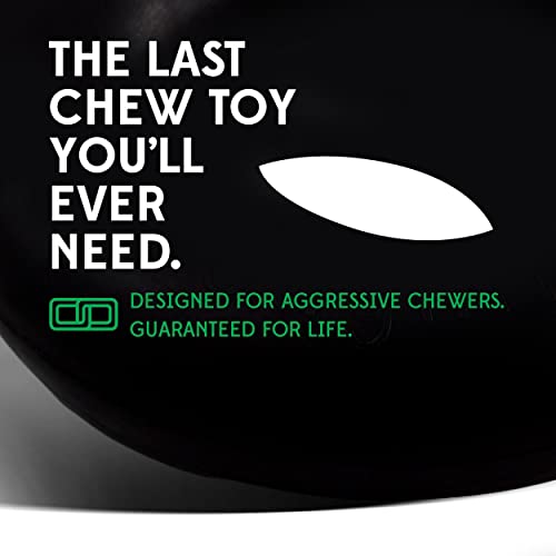 New Goughnuts Original Ring Chew Toy | Black, Medium