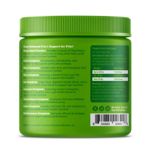 New Zesty Paws 8-in-1 Bites + Hemp Seed | 90 Count