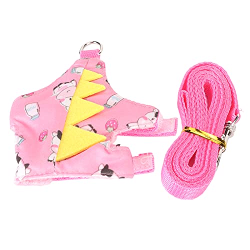 New Fydun Guinea/Ferret Leash & Soft Comfortable Cute Harness | Little Cow