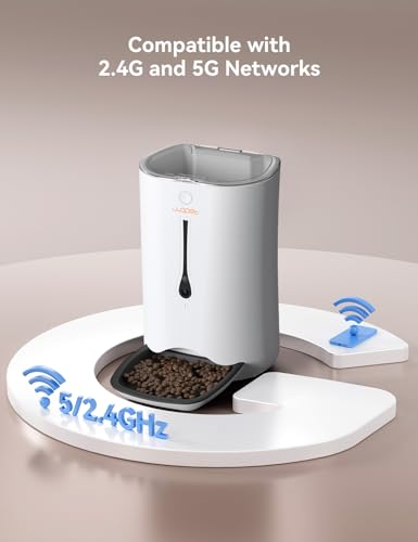 New WOPET Automatic Dog Feeder with Camera (App Control) | 7L