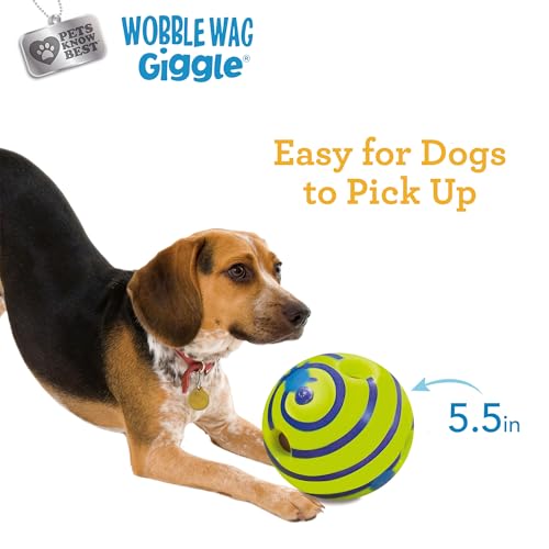 New Wobble Wag Giggle Ball | Multi-Color, One Size