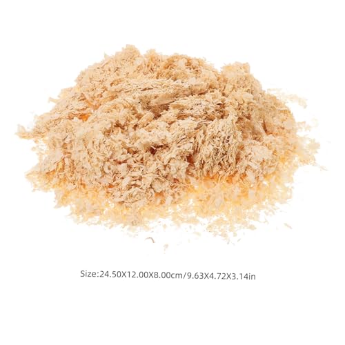 New MERRYHAPY Small Animal Bedding Absorbent Wood Shavings | Natural, 500 g