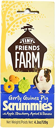New Tiny Friends Farm Supreme Petfoods Gerty Guinea Pig Scrummies | Pack of 3