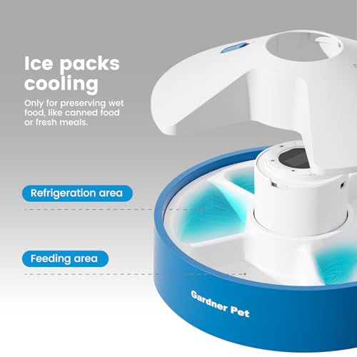 New Gardner Pet Automatic Cat Feeder for Wet Food | 5 meals