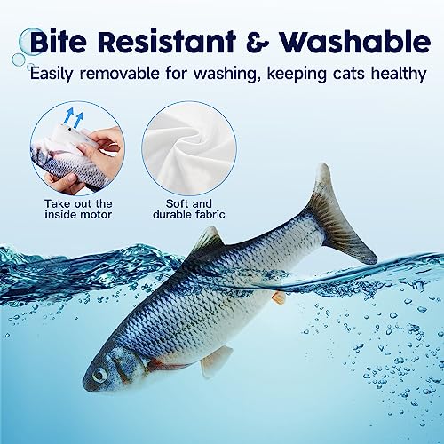 New Potaroma Flopping Fish with Catnip (Moving Kicker) | 10.5"