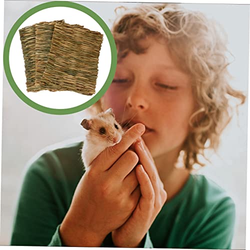 New Mipcase Bunny Nesting Grass Mat Small Animal Bedding | Natural grass, 3 pack