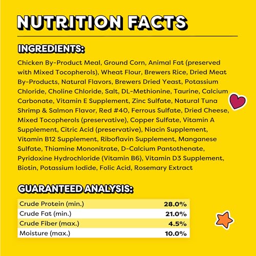 New Temptations MixUps Crunchy and Soft Cat Treats | 16 oz tub, Surfer's Delight