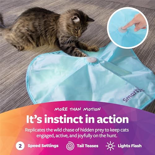 New SmartyKat Hot Pursuit Electronic Concealed Motion Cat Toy