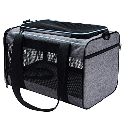 New Vceoa Soft-Sided Cat & Dog Carrier | 17.5″ × 11″ × 11″, Up to 16 lbs