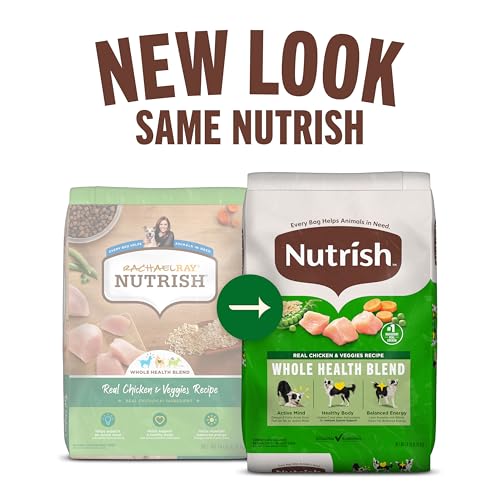 New Rachael Ray Nutrish Dry Dog Food | Real Chicken & Veggies • 28 lb