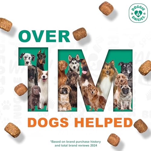 New Doggie Dailies Probiotics Soft Chews | Pumpkin, 225 Count