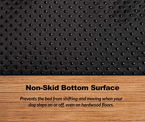 New MidWest Homes Swirl Plush Pet Bed | Gray, 24 inch