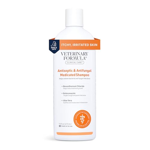 New Veterinary Formula Clinical Care Antiseptic & Antifungal Shampoo | 16 fl oz