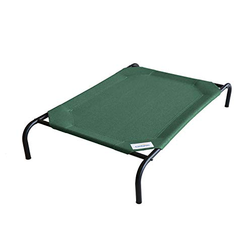 New Gale Pacific Coolaroo The Original Cooling Elevated Dog Bed| Large, Brunswick Green, 51.00" x 31.50" x 8.00"