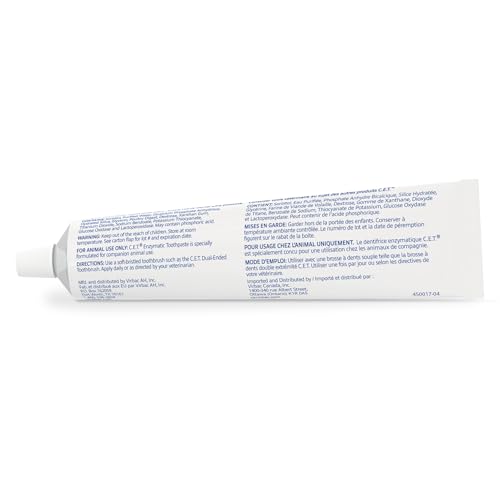 New Virbac C.E.T. Enzymatic Toothpaste | Poultry, 2.5 oz
