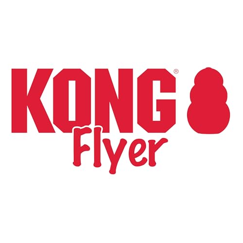 New KONG Flyer Flying Disc | Red, Medium/Large