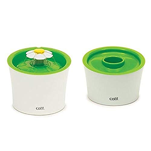 New Catit Flower Fountain and Catit Multi Feeder Bundle