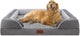 New Comfort Expression Orthopedic Dog Bed | 42x30 Inch, Grey