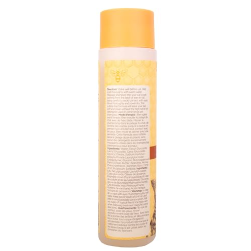New Burt's Bees for Pets Hypoallergenic Cat Shampoo with Shea Butter and Honey | 10 fl oz