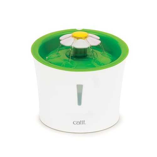 New Catit Flower Fountain with Triple Action Filter | 3L, Green