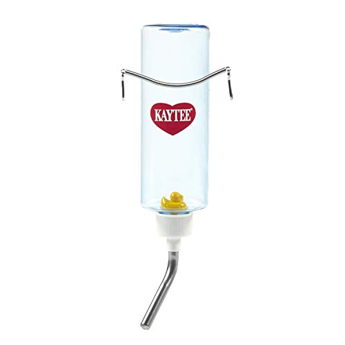New Kaytee Clear View Water Bottle for Small Animal | 8 oz