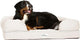 New PetFusion Extra Large Dog Bed w/ Solid 4" Memory Foam | X-Large (44x34"), Sandstone