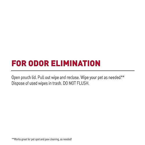 New Nature’s Miracle Deodorizing Bath Wipes | Lavender, 100-Count