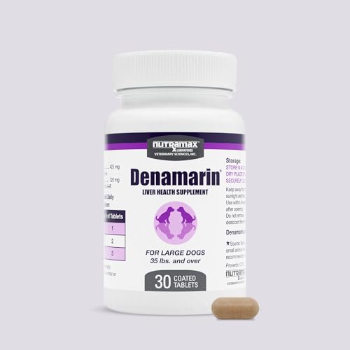 New Nutramax Denamarin Liver Health Tablets | Large Dogs, 30 Count