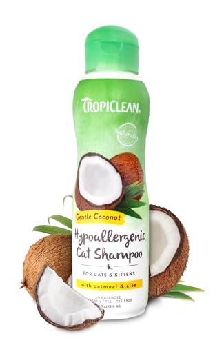 New TropiClean Gentle Kitten & Cat Shampoo | 12oz