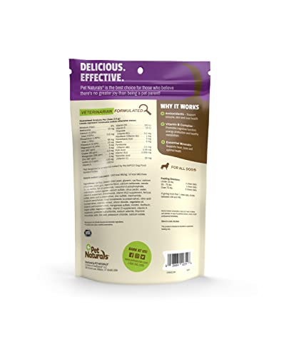 New Pet Naturals Daily Multivitamin Chews | Veggie, 30 Count