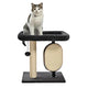 New Amazon Basics Single-Platform Cat Tree with Scratching Post & Pad | Gray, 15.7×11.8×18.5"