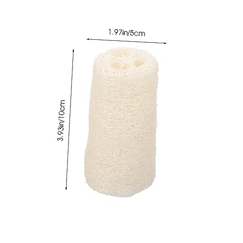 New COLLBATH Guinea Pig Chew Toy Natural Loofah Molar Snack | Natural