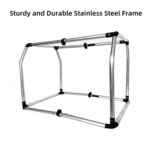 New Purrpy Large Cat Carrier | 24″ × 16.5″ × 16.5″, Gray