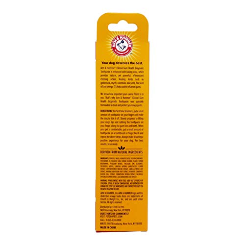New Arm & Hammer Clinical Care Enzymatic Toothpaste | Chicken, 2.5 oz