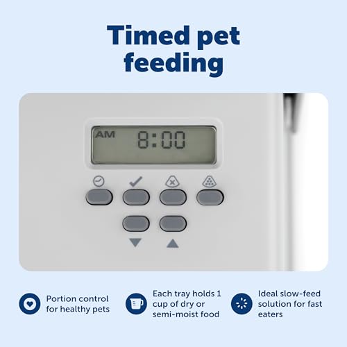 New PetSafe Automatic Dog Feeder (5 Meals) | 40 oz