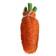 New ASYWISH Rabbit Chew Toy Natural Loofah Carrot Small Animal Grinding Playing Toy