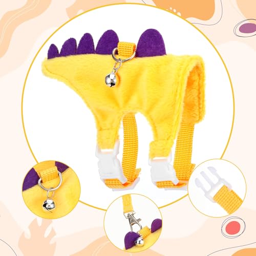 New YBEATY Ferret Harness and Leash Set | Yellow