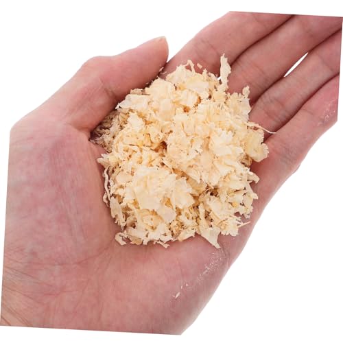 New MERRYHAPY Small Animal Bedding Absorbent Wood Shavings | Natural, 500 g
