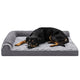New Furhaven Orthopedic Large Dog | Stone Gray, Jumbo/XL