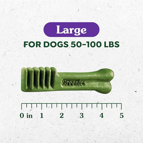 New Greenies Original Large Dental Dog Treats | 36 oz (24 treats)