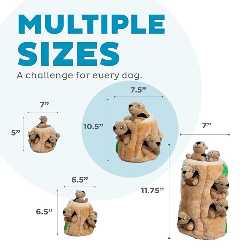 New Outward Hound Hide A Squirrel Plush Dog Toy Puzzle | Assorted, Large