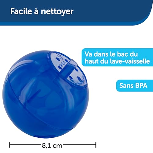 New PetSafe SlimCat Interactive Feeder | Blue, One Size