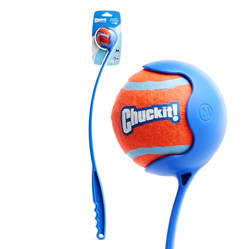 New Chuckit! Classic Ball Launcher | Blue, 26" with Medium Ball (2.5")