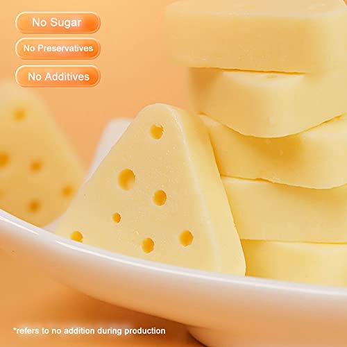 New Hamster Triangle Cheese Teething Treats | Freeze-dried Cheese
