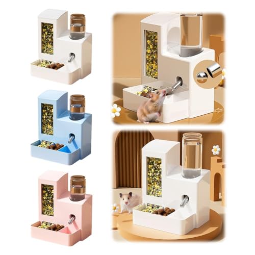 New Generic 2 in 1 Rabbit Food Water Dispenser | Blue