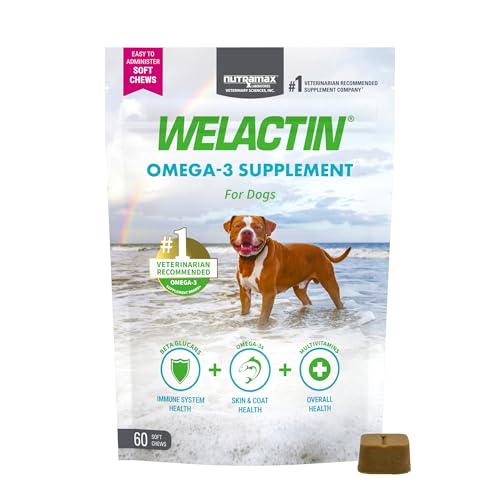 New Nutramax Welactin Omega-3 Soft Chews | 60 Count