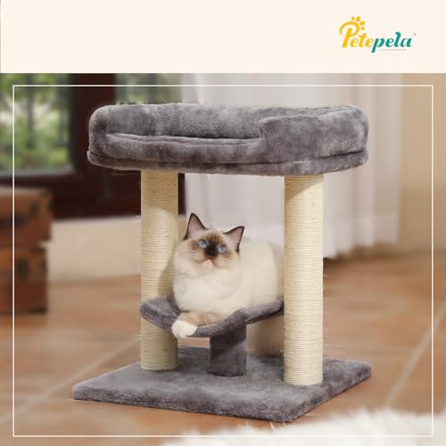 New PETEPELA 19" Scratching Post Cat Tree Tower | 19"