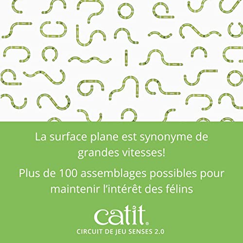 New Catit Senses 2.0 Play Circuit Closed-Track Ball Toy (8-Piece)